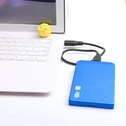 Externe Harde Schijf - Draagbare Opslag - Snelle Data Back-up - Hoge Overdrachtssnelheid - 64 GB Capaciteit - Blauw — thumbnail 5