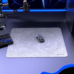 ATTACK SHARK CM02 - Gaming Muismat - XL 450x400x4 mm - Waterafstotend - Antislip - Gestikte Randen - Wit — thumbnail 2