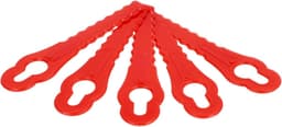 Reservemessen - Grasmaaierbladen - Gazon Onderhoud - Snelle Vervanging - 5 stuks 85mm - Rood — thumbnail 1