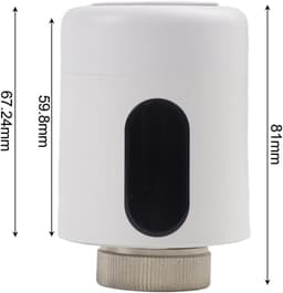 Slimme Thermostaat - Verwarming Klep - Temperatuur Regelen - App Bediening - 5-35 °C - Wit — thumbnail 5
