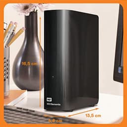 Externe Harde Schijf - Opslagstation Desktop - Bestanden Opslaan - Snelle Data Transfer - 18 TB - Zwart — thumbnail 2
