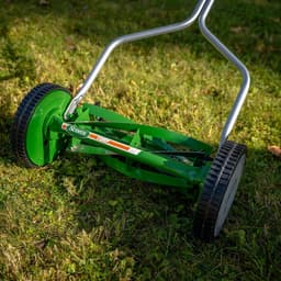 Duwgrasmaaier - Handmaaier - Gazon Onderhoud - 5-Bladig Systeem - 36 cm Maaibreedte - Groen — thumbnail 5