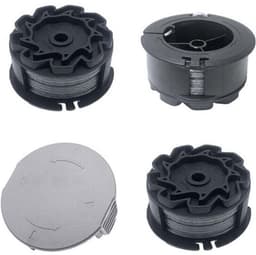 Drie vervangende spoelen geschikt voor Bosch Universal GrassCut 18V 26/18V 260/18/18 26/18 260 grasmaaiers, geschikt voor grasmaaier F016800570 en spoeldop 1600A01R5J (6 geschikt voorer, 1,6 mm). — thumbnail 1