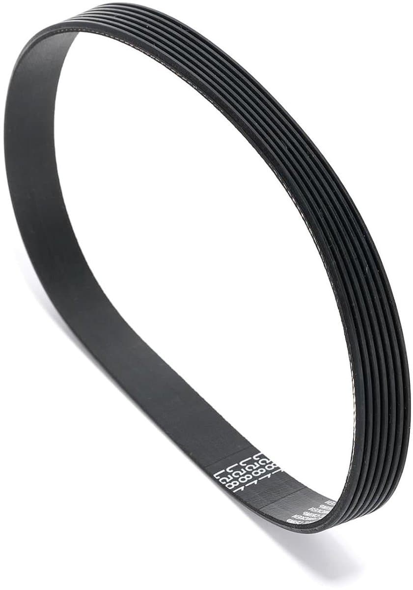 Grasmaaier Riem - Aandrijfriem Rubber - Motor Aandrijving - Slijtvast Materiaal - 470mm Omtrek - Zwart — afbeelding 1