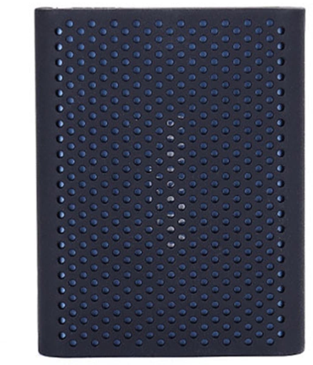 PT500 Krasbestendige All-inclusive draagbare harde schijf siliconen beschermhoes voor Samsung Portable SSD T5, met ventilatieopeningen (zwart) — afbeelding 1