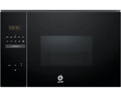 Inbouw Magnetron - Elektrische Oven - Snel Eten Bereiden - Aqualisis Reiniging - 38 cm - Zwart