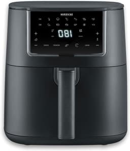 Heteluchtfriteuse XXL - Airfryer Frituurpan - Gezond Koken - Vetvrij Frituren - 7 Liter - Zwart — thumbnail 1