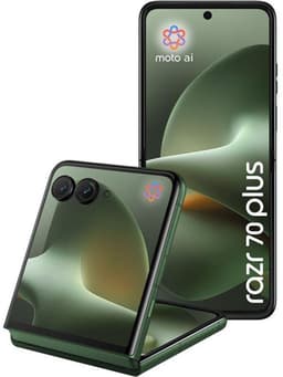 Motorola Razr 70 Plus 5G - 512GB - Donkergroen — thumbnail 1
