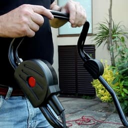Elektrische Grasmaaier - Duwmaaier Tuin - Gras Maaien - Snoer Gebonden - 50 cm - Zwart — thumbnail 4