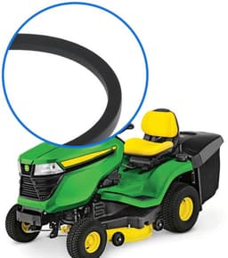 Aandrijfriem Perfecte compatibiliteit - Vervangonderdeel GX26401 - Nauwkeurige afmetingen 1549 x 13 x 8 mm - Duurzaam rubber - Geschikt voor John Deere ZTrak - Grasmaaier Riem — thumbnail 2