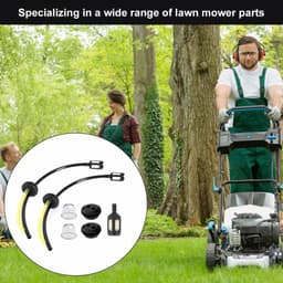 SnelShoppen - Brandstofslangen met Filter Set, Universele Brandstoffilter Set, Brandstofslang voor Bosmaaier en Grasmaaier, 7 Stuks, Hoogwaardige Late — thumbnail 3