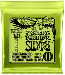 Sets / Regular slinky/ERNIE BALL/ELECTRIC STRINGS/Regular slinky/ 7sn !10-13-17-26-36-46- — thumbnail 1
