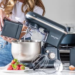 Keukenmachine 1200W met 5L RVS Mengkom – 6 Snelheden & Pulse – Garde, Deeghaak en Menghaak — thumbnail 3