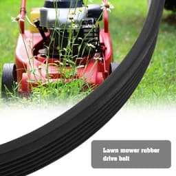 Grasmaaier rubberen aandrijfriem 348mm - 14mm breed - slijtvast en flexibel - vervangingsonderdeel voor tuingereedschap - ShopVlot — thumbnail 5