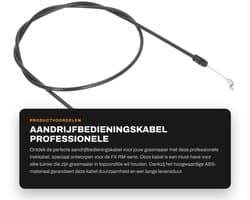 Dailygoods- Aandrijfbedieningskabel Professionele Productie - Trekkabel - Grasmaaier - Duurzaam ABS-materiaal - Hoge Nauwkeurigheid - Stabiele Prestaties
