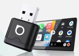 Ottocast Mini Aura 2026 USB Adapter voor Draadloze CarPlay & Android Auto — thumbnail 4