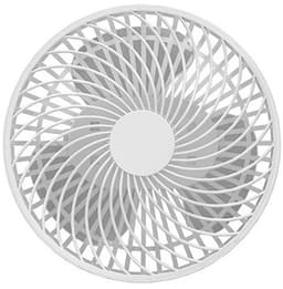 Campingventilator met verlichting, oplaadbare USB-bureauventilator, draagbare kleine ventilator voor in de tent — thumbnail 1