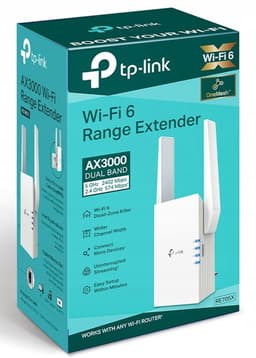 TP-Link RE705X mesh-wifi-systeem Dual-band (2.4GHz / 5GHz) Wi-Fi 6 (802.11ax) Wit 1 Extern — thumbnail 2