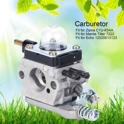 Dailygoods- Carburateur Vervangingsset - Carburateur Reiniger - Carburateur Afstelgereedschap - Geschikt voor Zama C1U-K54A - Lichtgewicht Aluminium - Eenvoudige Installatie - Grasmaaier Carburateur — thumbnail 4