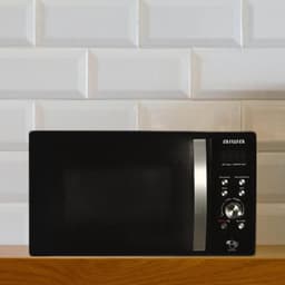 Magnetron met Grill - Oven Apparaat - Snel Maaltijden Bereiden - 5 Vermogensniveaus - 23 Liter Inhoud - Zwart — thumbnail 5