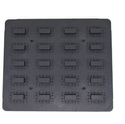 Tartelette Vorm - Rechthoek - 64x41/45x22 mm - 20 stuks — thumbnail 3