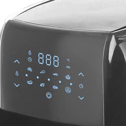 Heteluchtfriteuse - Airfryer Frituurpan - Gezond Frituren - Snel Luchtsysteem - 55 Liter - Zwart — thumbnail 5