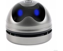Schattige Cartoon Robot Mini Draadloze Tafelstofzuiger, USB-C Oplaadbaar met Laag Geluidsniveau, Oplaadbare Bureaustofzuiger voor Thuis en Kantoor