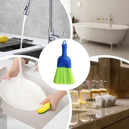 Handveger set - Kleine bezem - Bureau reinigen - Ergonomische handgreep - 218 cm lengte - Niet gespecificeerd — thumbnail 5