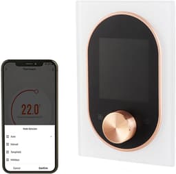 Slimme Thermostaat - Wandthermostaat - Verwarming Regelen - Wifi App Bediening - 5A/16A - Zwart — thumbnail 4