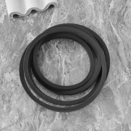 Dekriem Grasmaaier - Aandrijfriem V-snaar - Onderhoud Tuin - Hoge sterkte rubber - 263x0.5 inch - Zwart — thumbnail 2