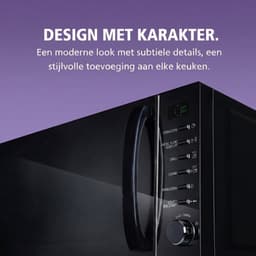 Magnetron - Vrijstaand - Airfryer - Zwart - 10cm x 10cm x 10cm — thumbnail 5