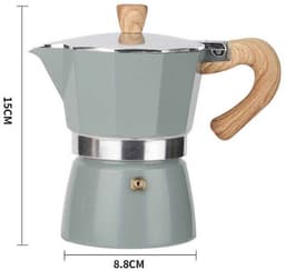 Italiaanse espressomachine, mokapot, 150 ml, capaciteit voor 3 kopjes — thumbnail 2