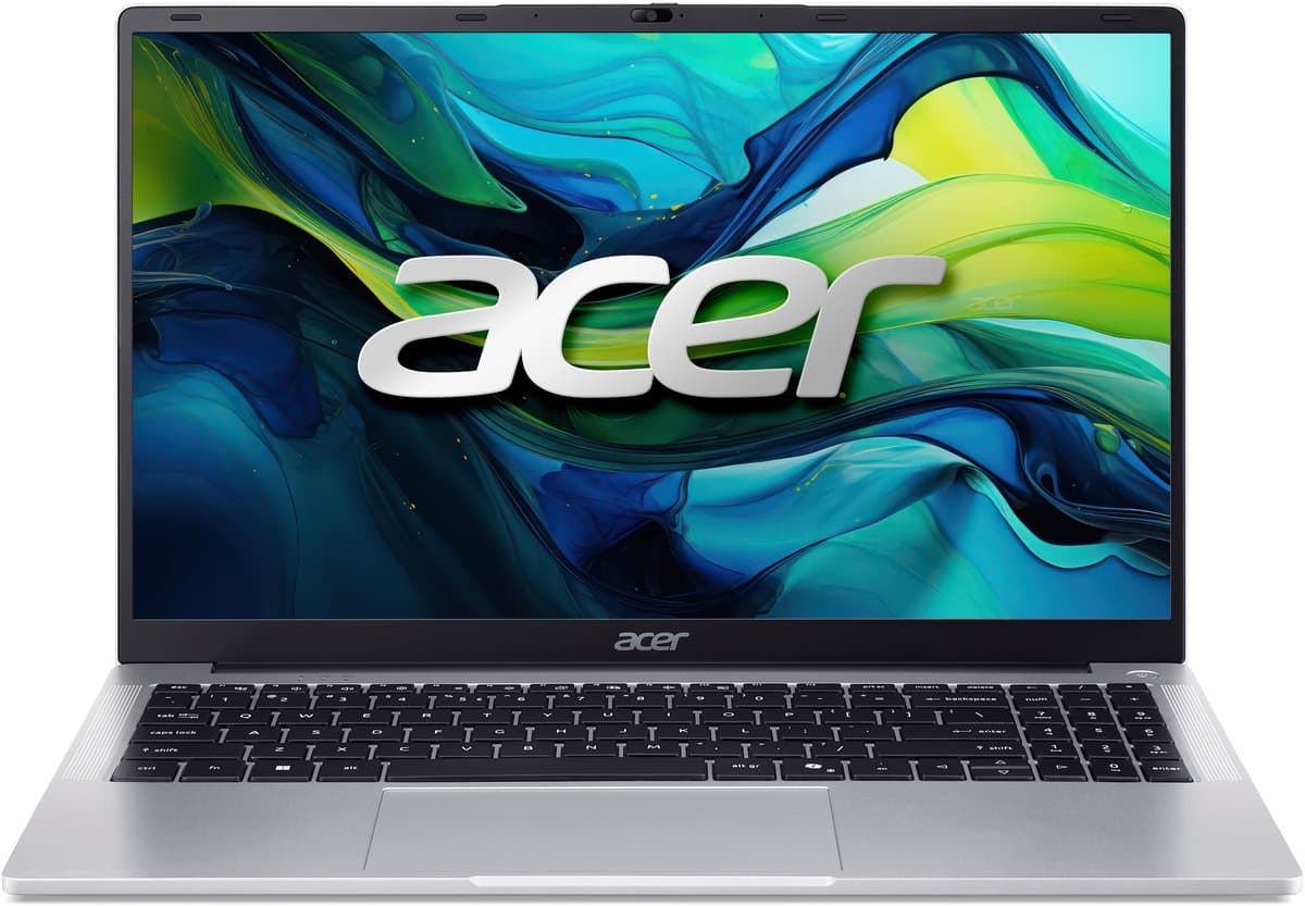 Aspire AL15-32P-C4PJ - Laptop - 15 inch - N4500 - 8GB - 128GB SSD - Zilver - incl 1 jaar Microsoft Personal 365 — afbeelding 1