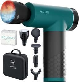 Massage Gun met Warmte- en Koudefunctie – 5 Intensiteitsstanden – 5 Opzetstukken – Tot 3000 RPM — thumbnail 1