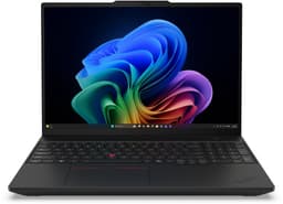 Lenovo ThinkPad T16 Gen 5 (Intel) Copilot+ PC Intel Core Ultra 7 355 Laptop 40,6 cm (16") WUXGA 16 GB LPDDR5x-SDRAM 512 GB SSD Wi-Fi 7 (802.11be) Windows 11 Pro Engels Zwart — thumbnail 1