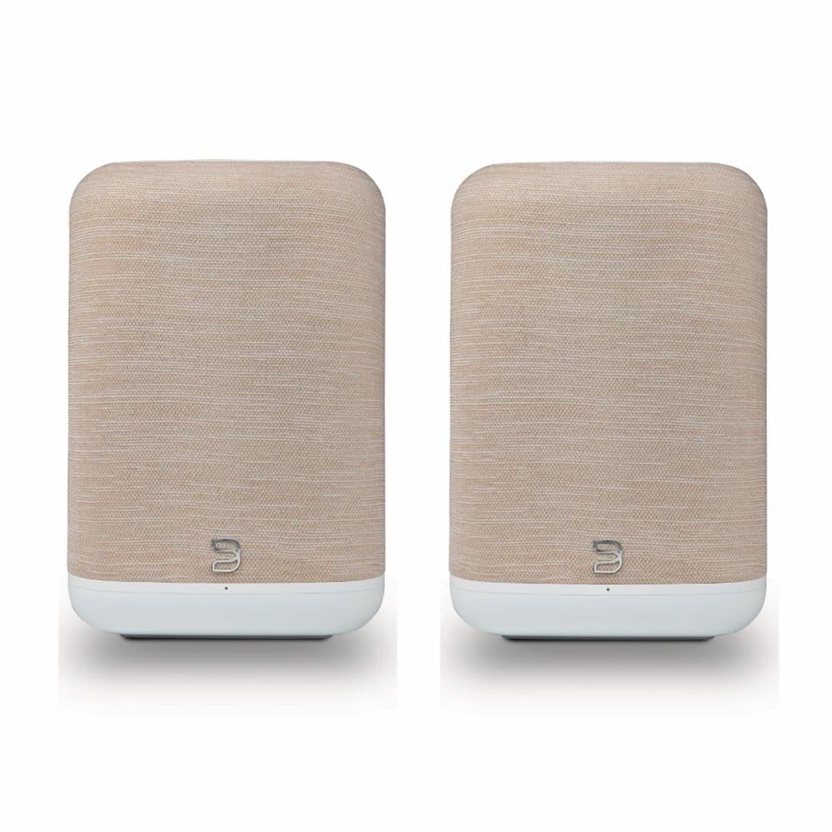 Bluesound Pulse Flex Draadloze Streaming Speaker - Duo Pack - Tan — afbeelding 1