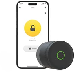 - Linus Smart Lock L2 Lite - Zwart - 05/109100/MB - Sleutelloze toegang - Eenvoudige installatie - Matter compatibel | Digitale sleutels - Activiteit in realtime - Yale Home app — thumbnail 1