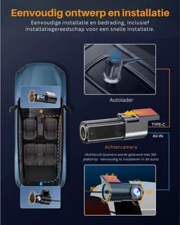 VLSelect® Dashcam - Auto Veiligheid - Dashcam Voor Auto — thumbnail 4