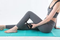 Massagepistool - Mini Massager - Spierontspanning - Borstelloze Motor - 744 x 645 x 244 cm - Zwart — thumbnail 2