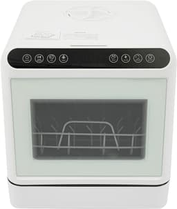 Compacte Vaatwasser - Tafelmodel Vaatwasser Mini - Keuken Reinigen - Zonder Wateraansluiting - 41 x 46 x 46 cm - Wit — thumbnail 1