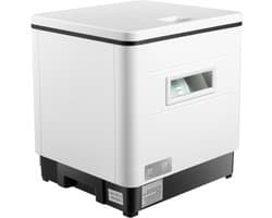 Tafelvaatwasser - Compacte vaatwasser - Keuken Gemak - Stil Werking - 6 Sets Capaciteit - Wit