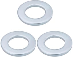SnelShoppen - 3 Stuks Metalen Wasmachine voor Grasmaaier 24M7097 - Compatibel met John Deere - 29.5x17x2.8mm - Gegalvaniseerd Koolstofstaal - Eenvoudi — thumbnail 1