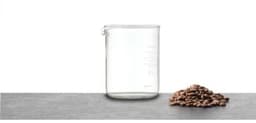 La Cafetière Reserveglas 650 ml - Vervangend Glas voor Cafetière, French Press & Koffiepers - 4 Kops - Universeel - Hittebestendig Borosilicaatglas — thumbnail 2