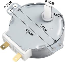 SnelShoppen - Magnetron Draaimotor GAL530TD 30V 4W Vervangmotor voor Magnetron, Duurzaam en Betrouwbaar, Ideaal voor Keuken en Koken — thumbnail 5