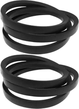 SnelShoppen - 2 Stuks Grasmaaier Riem 580364608 Compatibel met Husqvarna en Poulan - 883 mm Buitenomtrek, 9,5 mm Breed, 6 mm Dik - Tuinaccessoire voor — thumbnail 1