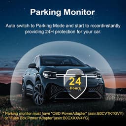 SnelShoppen - 4K+1080P Dashcam Auto Voor en Achter, OEM Look, Geschikt voor Audi A4 A6 A3 A5 Q5 S3 S6, Loop Recording, G-Sensor, WiFi & App, 128GB Kaa — thumbnail 4