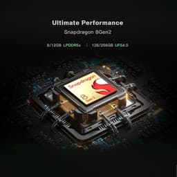 SnelShoppen - Mini Android Gaming Handheld met Snapdragon 8 Gen 2 CPU, 8GB RAM, 128GB UFS 4.0, 5" 1080p Mini LED, Wi-Fi 7, BT 5.3 - Perfect voor Gamin — thumbnail 3