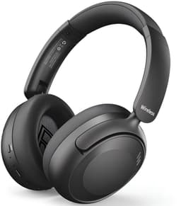 Fitbeats E30 Pro Draadloze Over-Ear Koptelefoon - Met Active Noise Cancelling (ANC) - 135 Uur Batterijduur & 360° Ruimtelijk Geluid - Luxe Comfort & App-Bediening - Zwart — thumbnail 1