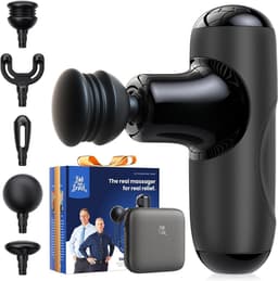 VALI® Massagengun - Massage Pistool- Massage Gun - Zwart - 14cm x 11cm x 5cm — thumbnail 1