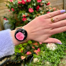 Maoo Ventura AMOLED Smartwatch Dames - RVS en 4x Siliconen Bandje - Stappenteller - Hartslagmeter - Slaapmonitor - Multisport - Geschikt voor Android en iOS - Rosé Goud en Roze — thumbnail 4